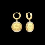 Anti Tarnish Ottoman-Inspired Coin Earrings | Stylish Everyday Jewelry - Image 4