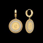 Anti Tarnish Coin Earrings | Stylish Everyday Jewelry