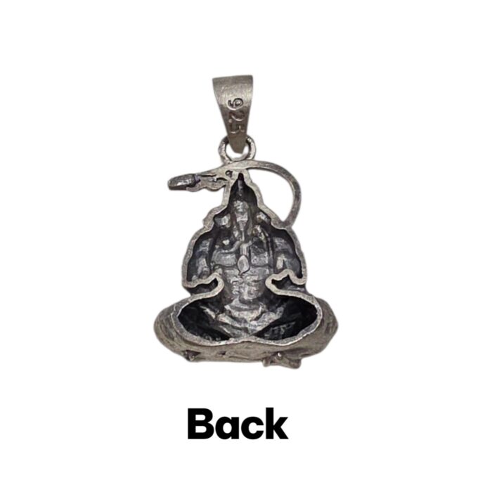 Stamped 925 sterling silver Hanuman pendant
