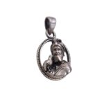 Pure Silver Guru Gobind Singh Pendant | 925 Sterling Silver - Image 5
