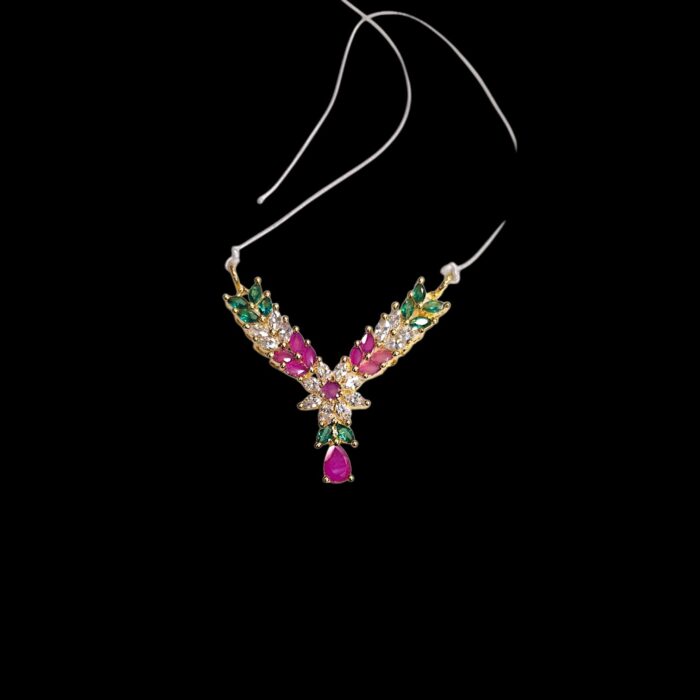 Exclusive AD Stone Necklace for Laddu Gopal Shringar - Image 3