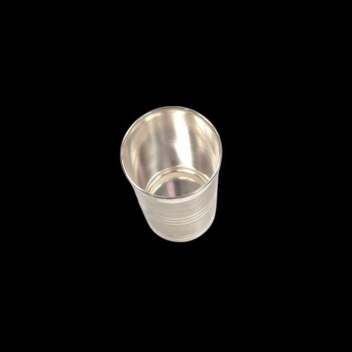 Pure Silver Glass | 2.5 inch small pure silver Glass