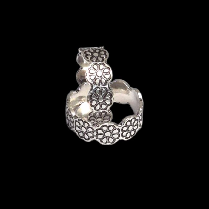 Pair of Pure Silver Toe Rings | Adjustable Toe rings - Image 2