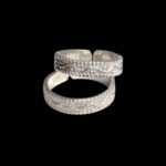 Pair of Pure Silver Toe Rings | Adjustable Toe rings - Image 6