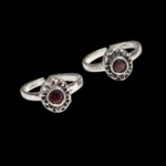 Pair of pure Silver toe rings - Image 2