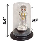 Dimensions of Pure Silver Vishnu Idol