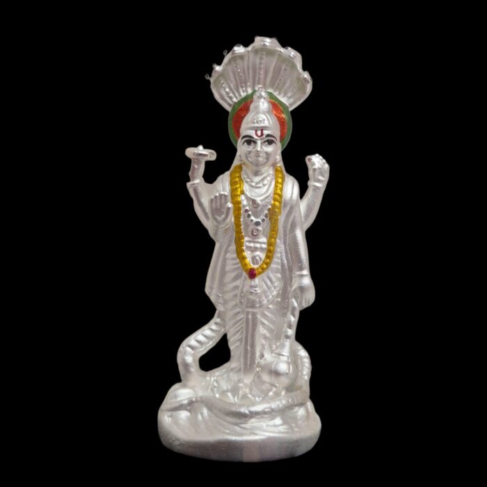 999 Pure Silver Lord Vishnu | Satya Narayana idol