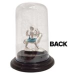 Pure silver Sherawali idol in dome - Image 5