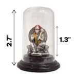 Pure silver Hanuman idol in dome | Car Dashboard Idol - Image 5