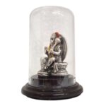 Pure silver Hanuman idol in dome | Car Dashboard Idol - Image 3