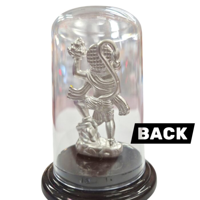 999 Pure Silver Hanuman idol | Silver Statue of Hanuman - Image 5