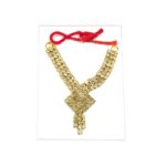 AD Stone Necklace for Laddu Gopal - White