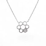Pure Silver Pendant and Chain - Flower | 925 Sterling Silver