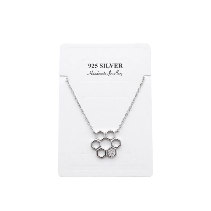 925 Sterling Silver Pendant and Chain - Flower