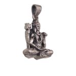 Shiva Silver Pendant | 925 sterling silver - Image 3