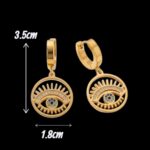 Dimensions of anti tarnish Earrings