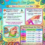 Hand measuring Guide for Buying Bangles | Bangle size Guide
