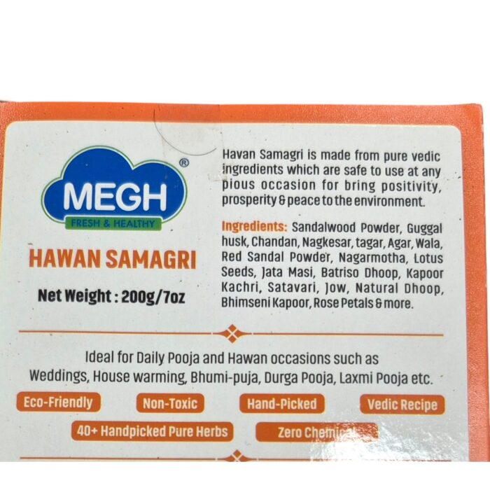 Hawan - Megh Havan Samigri - 200gm - Image 2