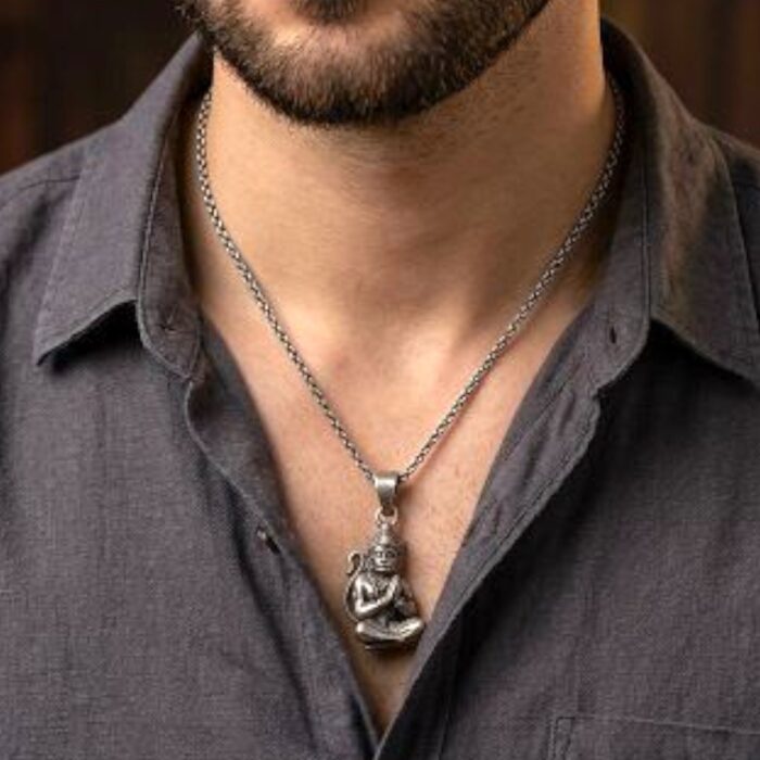 Hanuman Pendant | 925 sterling silver - Image 2