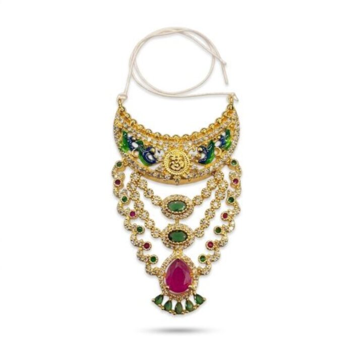 AD Stone Necklace for Laddu Gopal - Image 2