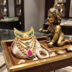 AD Stone Necklace for Laddu Gopal
