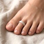 Pair of Pure Silver Toe Rings | Adjustable Toe rings
