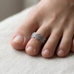Pair of Pure Silver Toe Rings | Adjustable Toe rings