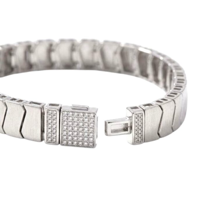 925 Sterling Silver Chain Bracelet for Men - Image 5