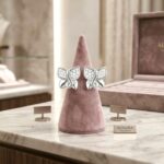 925 Sterling Silver Stud Earrings - Butterfly - Image 3