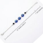 925 Sterling Silver Anklet | Single Anklet for Adults - 10 inch - Image 4