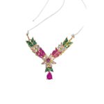 Exclusive AD Stone Necklace for Laddu Gopal Shringar - Image 4