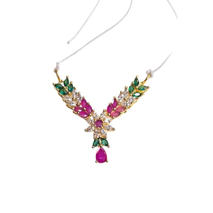 Exclusive AD Stone Necklace for Laddu Gopal Shringar - Image 4