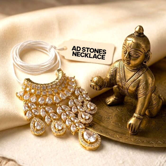 AD Stone Necklace for Laddu Gopal - Image 4