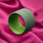 Festive bangles set for women | Lightweight metal bangles matte finish