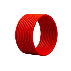 Matte Red metal bangles set of 12 | Minimalist matte finish bangles