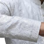 Close up of Embroidery on the Sleeves