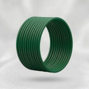 Matte Green metal bangles set of 12 | Minimalist matte finish bangles