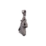 Devotional pendant Lord Rama sterling silver