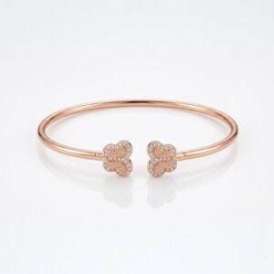 Rose gold finish - 925 sterling silver bracelet
