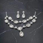 Statement party wear necklace with large stones