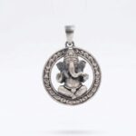Stunning 2.5D Ganesh Silver Pendant | 925 Sterling silver