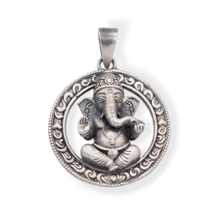 925 Pure silver Ganesh Pendant for everyday wearing