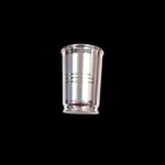 Pure Silver Glass | 2.5 inch small pure silver Glass