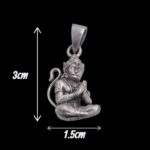 Dimension of small Hanuman Pendant