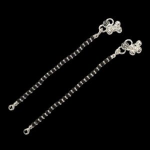 Pure silver Anklets for Baby | Pair of 925 sterling silver anklets