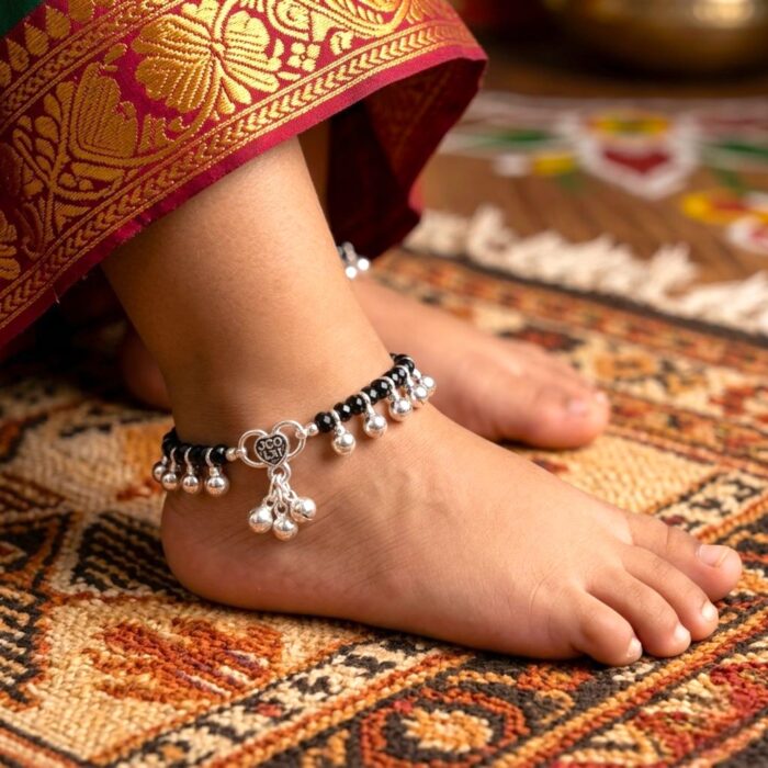 Sterling silver anklets for Baby | Nazaria Anklet for Baby