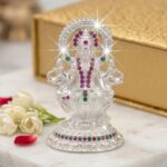 Pure Silver Lakshmi Idol | Dazzle Series - Gaja Lakshmi