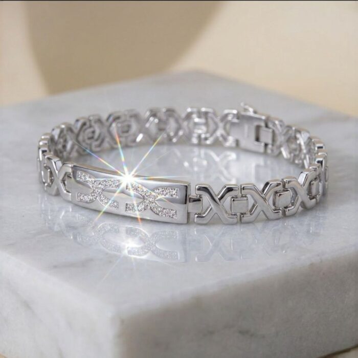 925 Sterling Silver Chain Bracelet for Men - Image 6