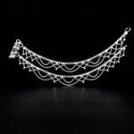 Pair of Pure Sterling Silver Anklets | 10.5 inch Silver Anklet for Adults - Image 2