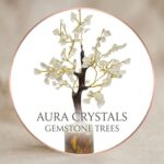 Crystal Healing Energy & Feng Shui Décor | Clear quartz crystal gemstone tree - Small